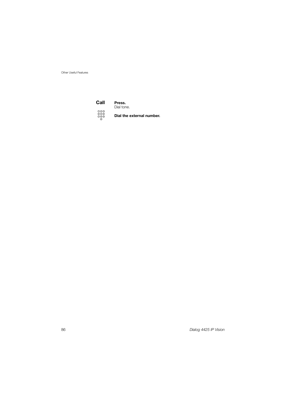 AASTRA 4425 IP Vision (SIP) for MX-ONE User Guide User Manual | Page 85 / 134