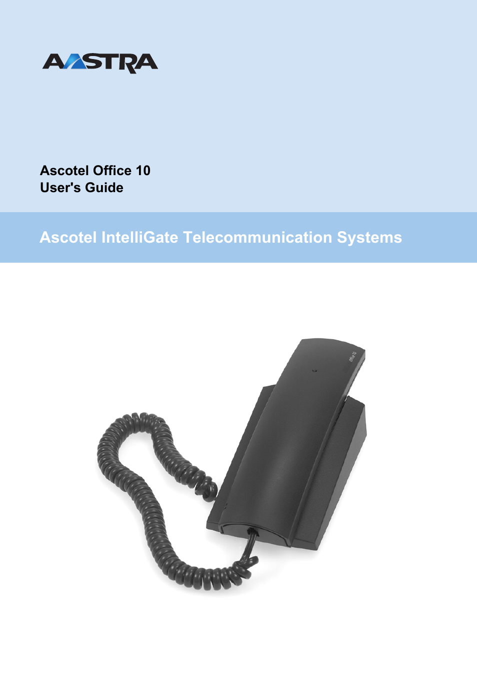 AASTRA Office 10 User manual User Manual | 30 pages