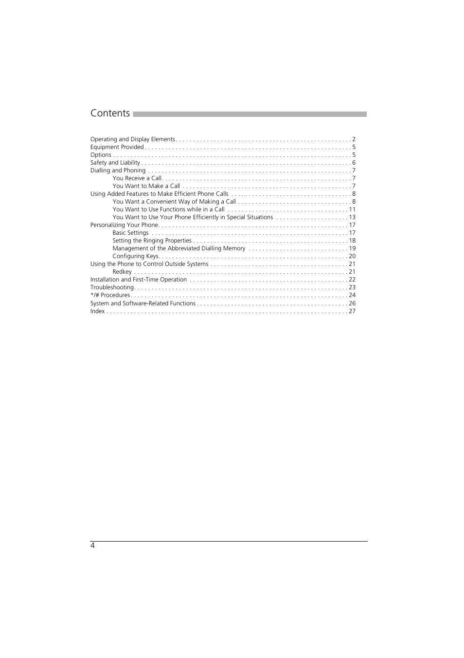 AASTRA Office 10 User manual User Manual | Page 4 / 30