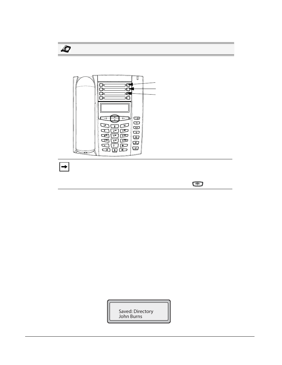 Add a new entry to the directory list, Managing calls | AASTRA 6730i (Version 2.5 Symbol Keypad) User Guide EN User Manual | Page 126 / 214