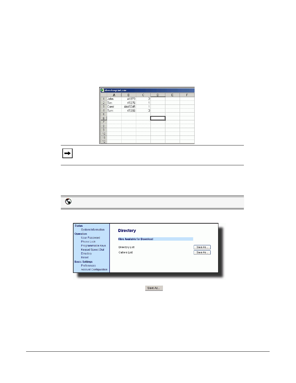 Downloading the directory list to your pc, Download the directory list, Managing calls | AASTRA 6730i (Version 2.5 Symbol Keypad) User Guide EN User Manual | Page 133 / 214