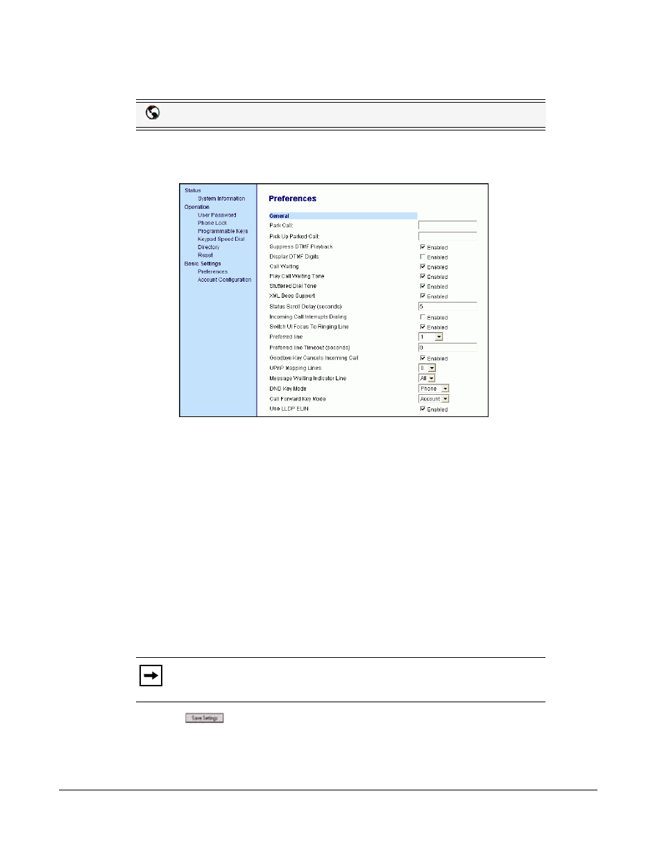 Configuring cfwd using the aastra web ui, Managing calls | AASTRA 6730i (Version 2.5 Symbol Keypad) User Guide EN User Manual | Page 146 / 214