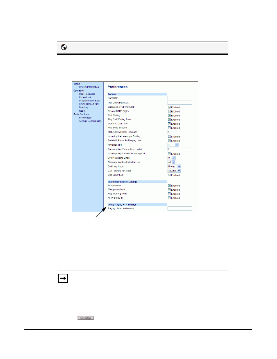 Configuring group rtp paging, Additional features | AASTRA 6730i (Version 2.5 Symbol Keypad) User Guide EN User Manual | Page 183 / 214