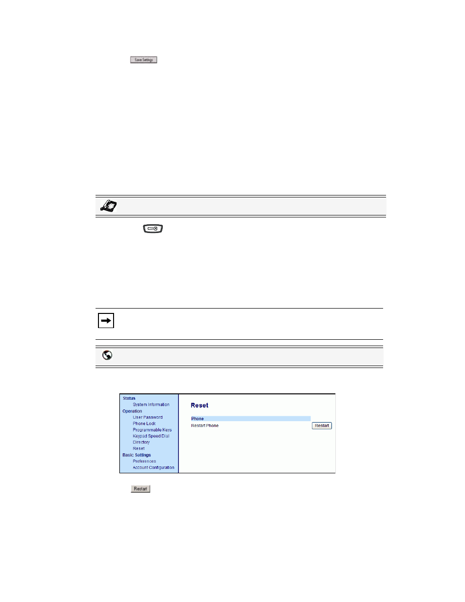 Why does my phone display "bad encrypted config, How do i restart the ip phone | AASTRA 6730i (Version 2.5 Symbol Keypad) User Guide EN User Manual | Page 200 / 214