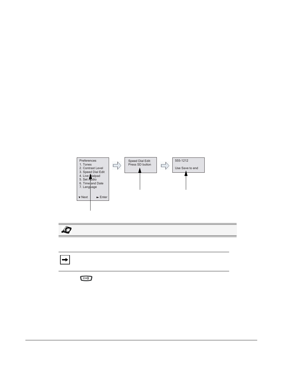 Editing speeddial keys, Line keys and programmable keys | AASTRA 6730i (Version 2.5 Symbol Keypad) User Guide EN User Manual | Page 66 / 214
