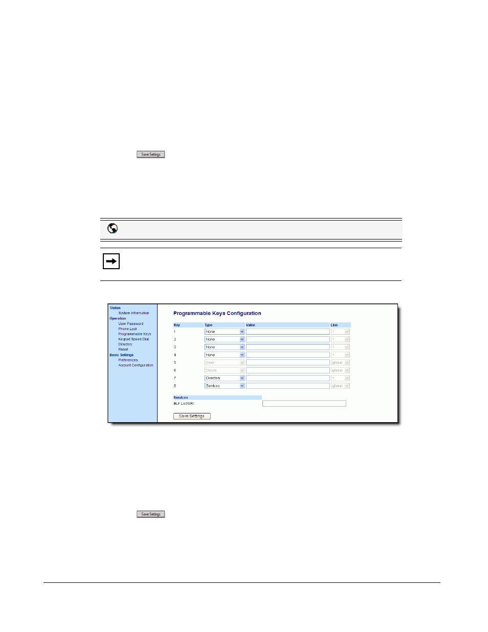 Line keys and programmable keys | AASTRA 6730i (Version 2.5 Symbol Keypad) User Guide EN User Manual | Page 80 / 214