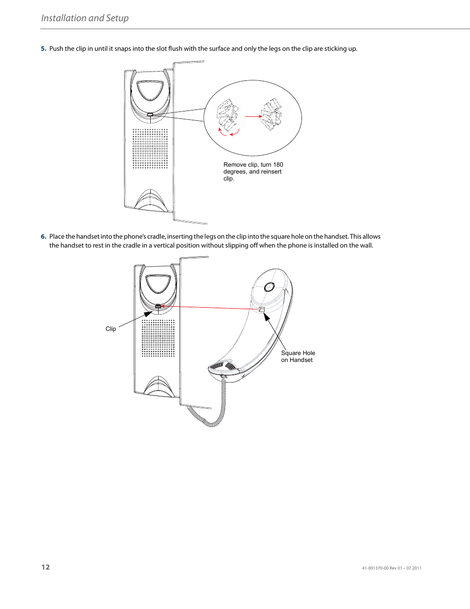 Installation and setup | AASTRA 6735i Installation Guide EN User Manual | Page 16 / 28