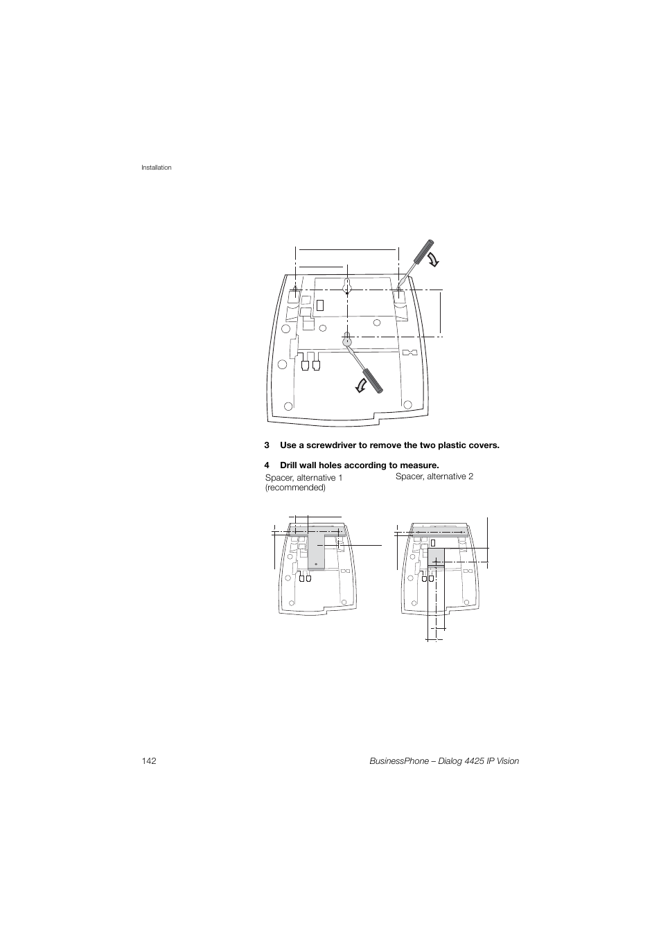 AASTRA 4425 IP Vision for BusinessPhone User Guide User Manual | Page 142 / 153