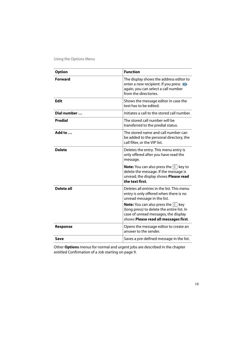 AASTRA 600d Messaging & Alerting SIP-DECT User Manual EN User Manual | Page 23 / 36