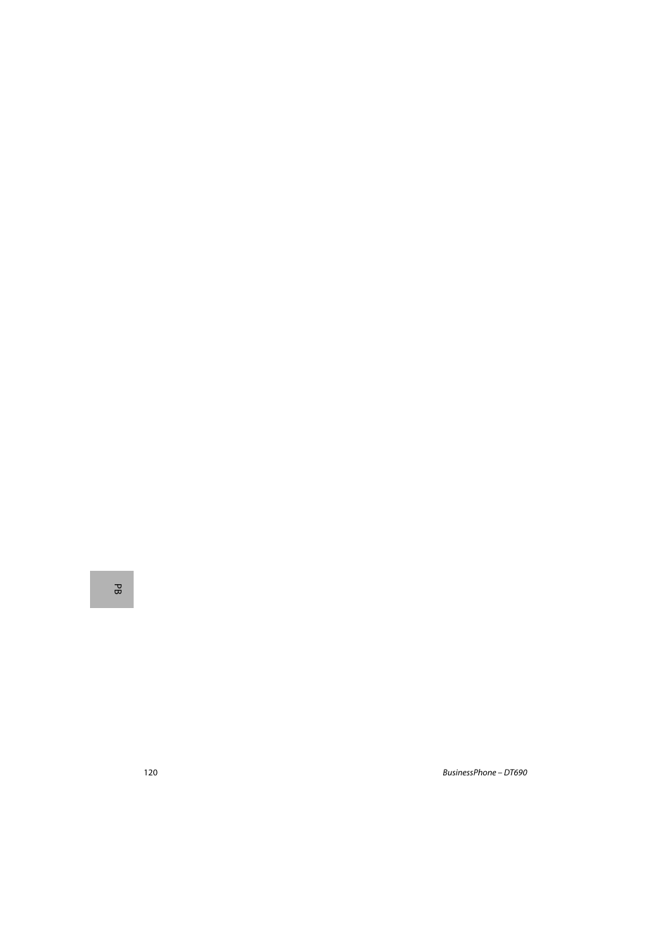 AASTRA DT690 for BusinessPhone Quick Reference Guide User Manual | Page 120 / 176