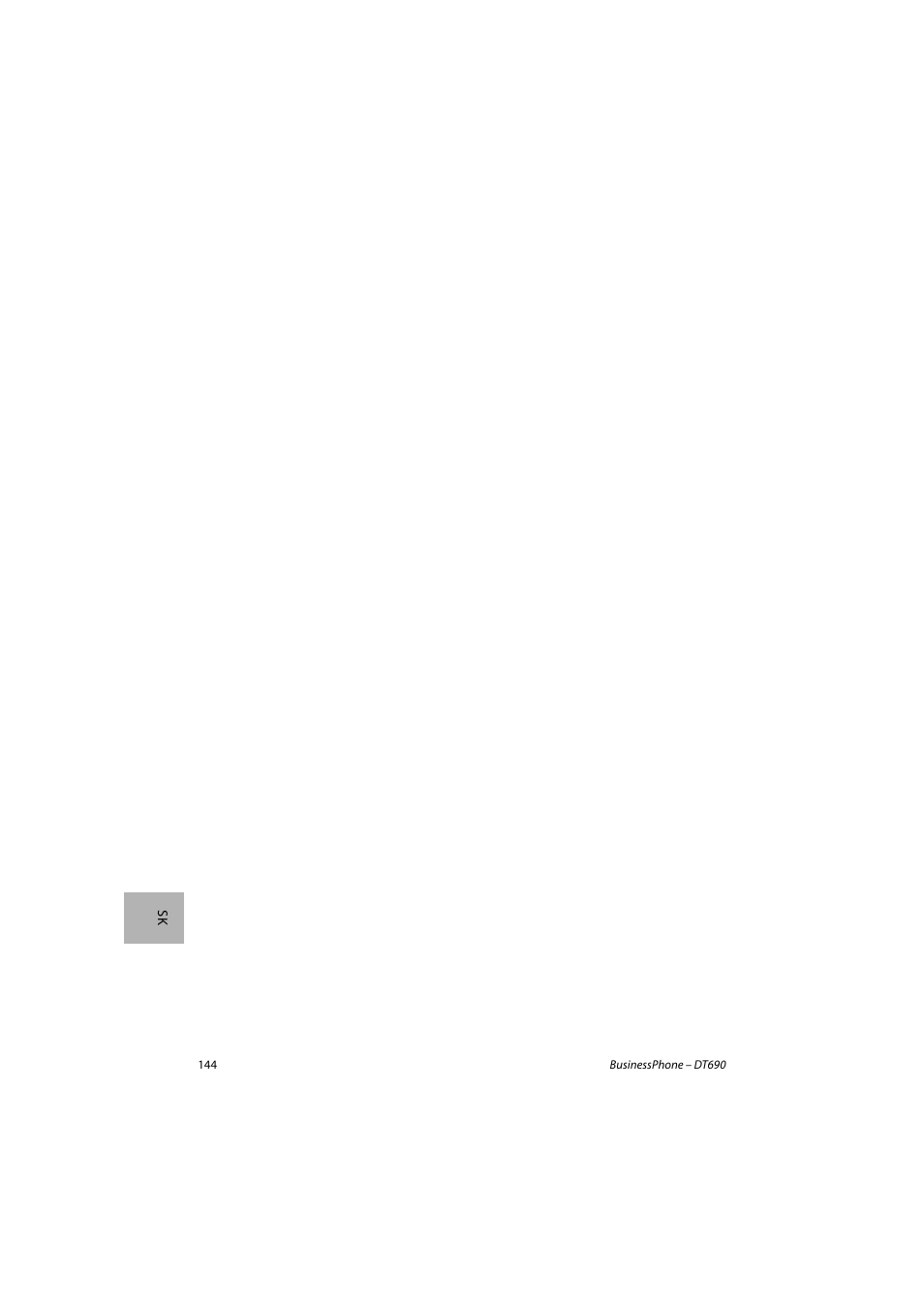 AASTRA DT690 for BusinessPhone Quick Reference Guide User Manual | Page 144 / 176