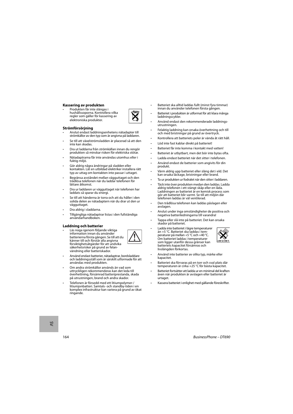 AASTRA DT690 for BusinessPhone Quick Reference Guide User Manual | Page 164 / 176