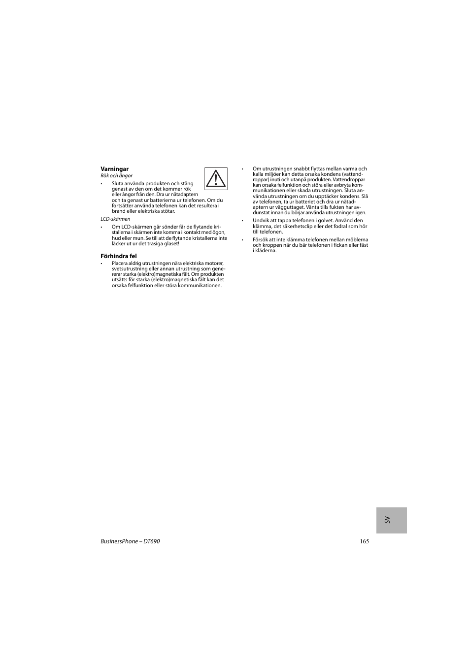 AASTRA DT690 for BusinessPhone Quick Reference Guide User Manual | Page 165 / 176