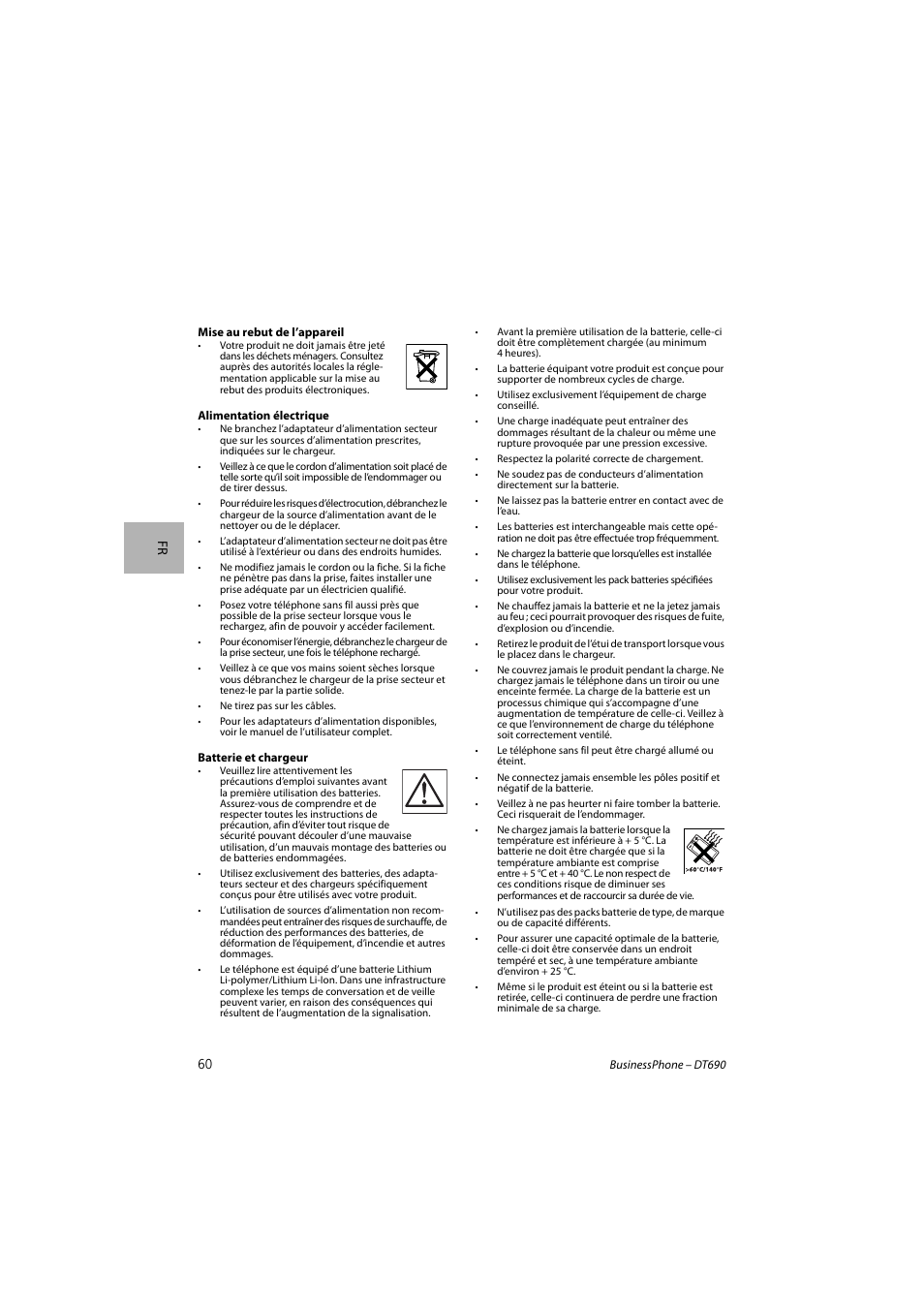 AASTRA DT690 for BusinessPhone Quick Reference Guide User Manual | Page 60 / 176