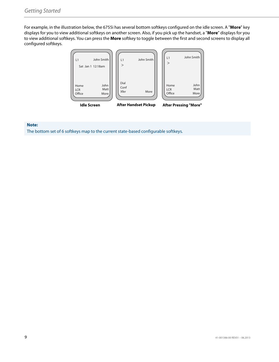 Getting started | AASTRA 6755i User Guide EN User Manual | Page 16 / 221