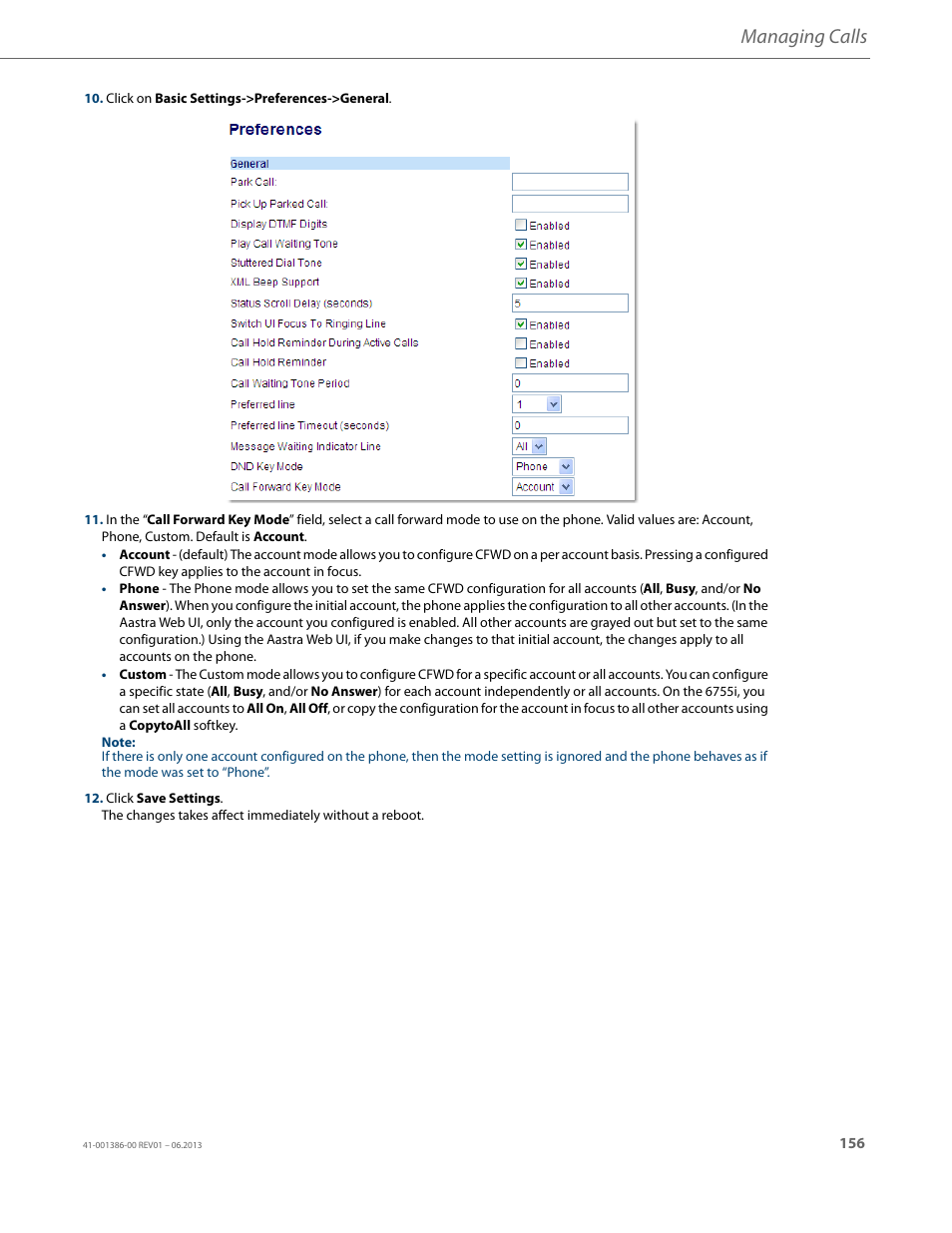 Managing calls | AASTRA 6755i User Guide EN User Manual | Page 163 / 221