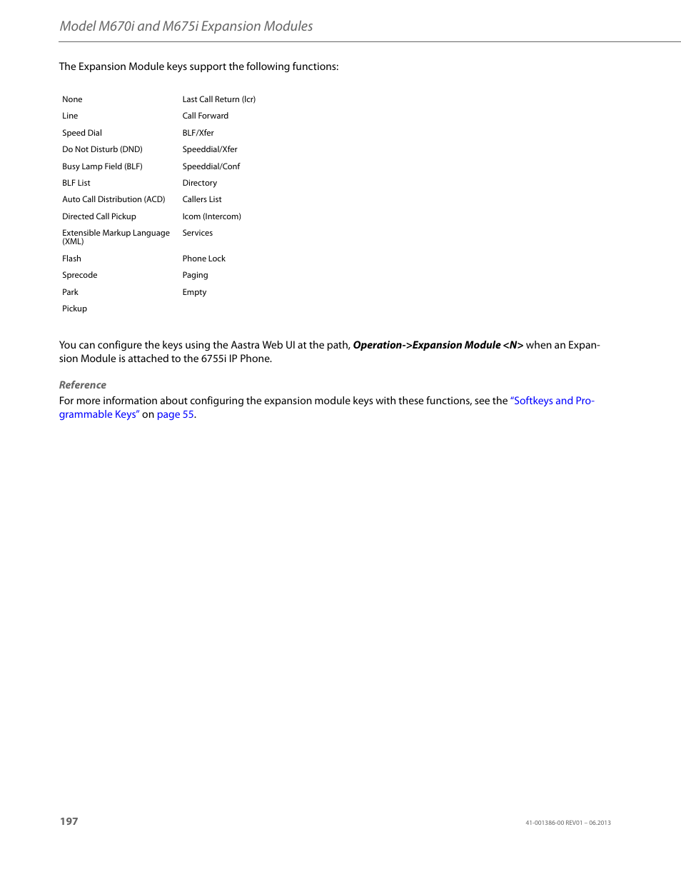 AASTRA 6755i User Guide EN User Manual | Page 204 / 221