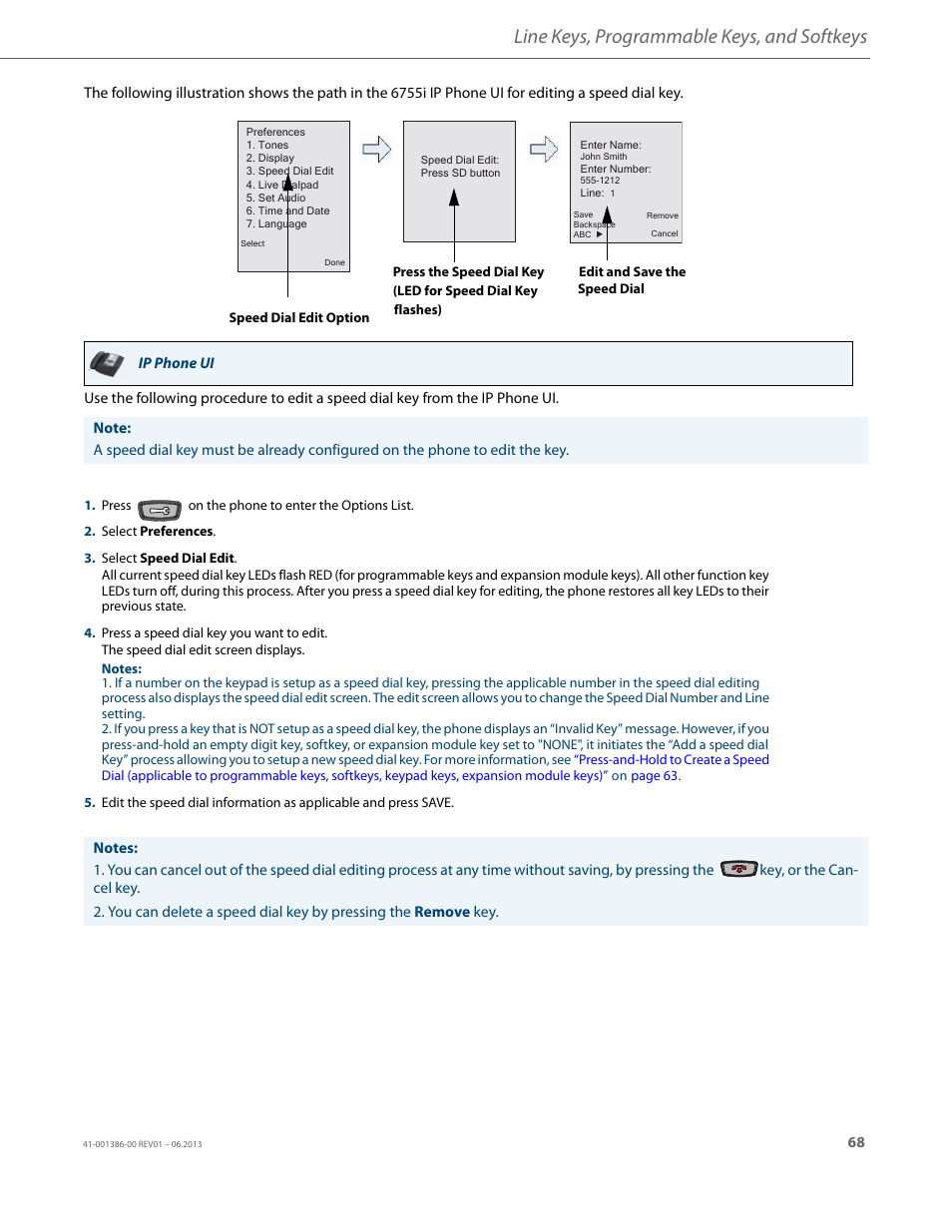 Line keys, programmable keys, and softkeys | AASTRA 6755i User Guide EN User Manual | Page 75 / 221