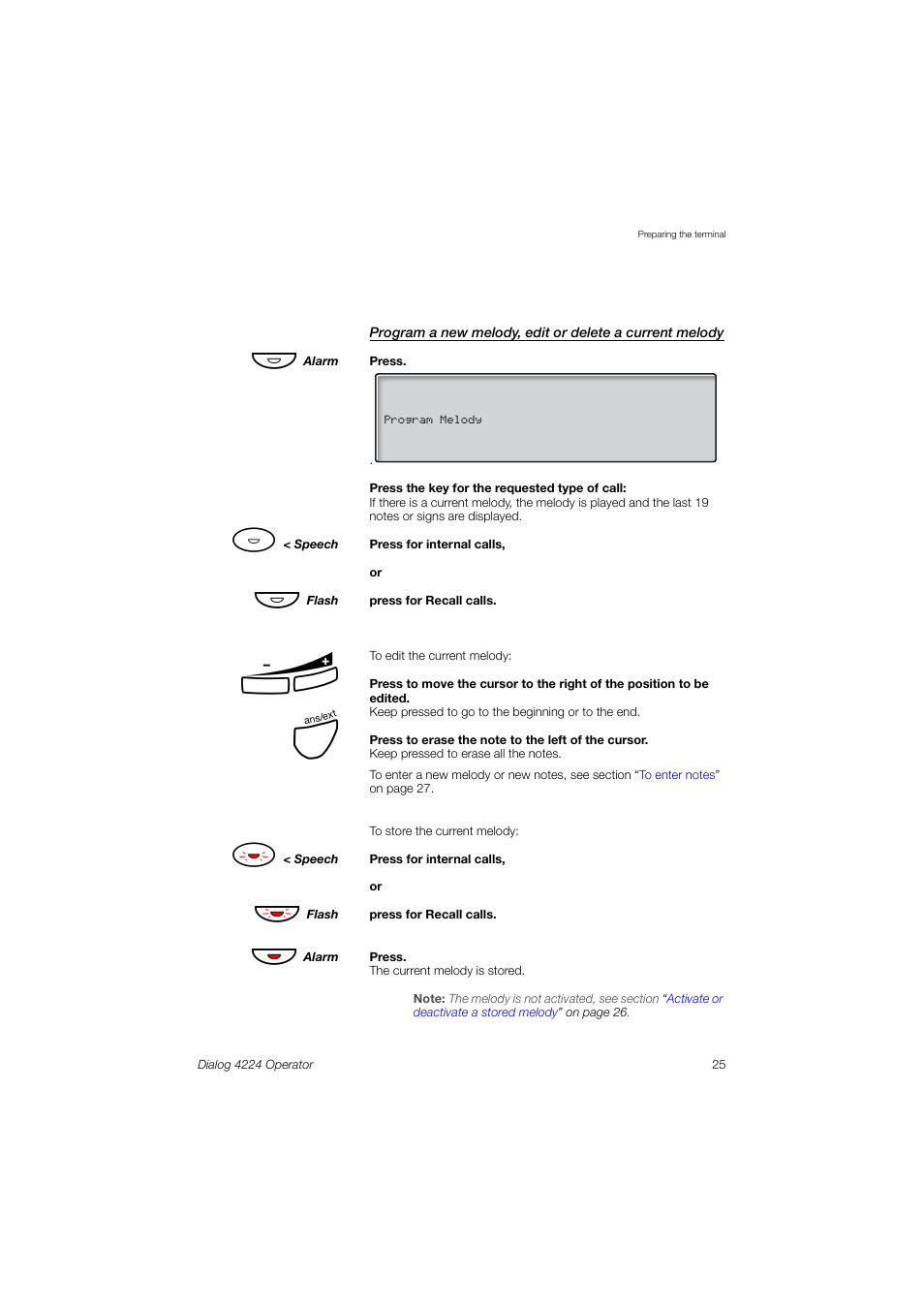 AASTRA 4224 Operator for MX-ONE User Guide User Manual | Page 25 / 100