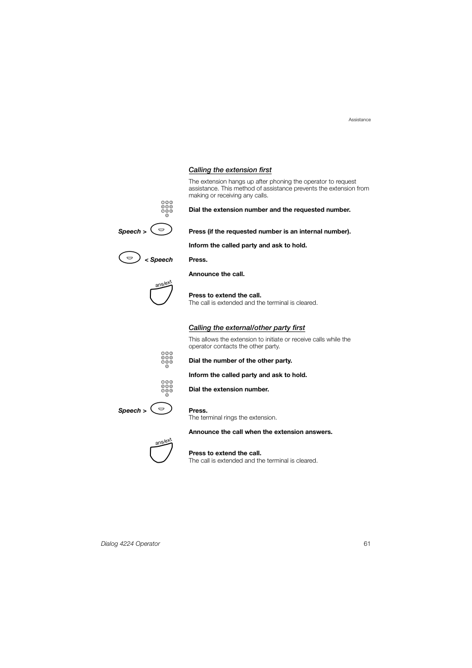 AASTRA 4224 Operator for MX-ONE User Guide User Manual | Page 61 / 100