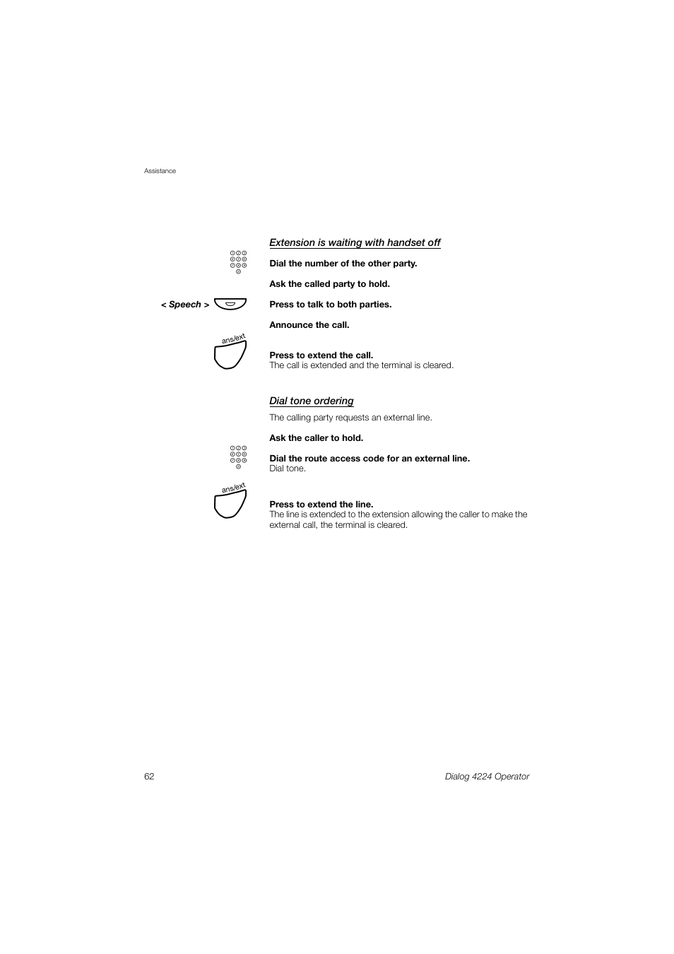 AASTRA 4224 Operator for MX-ONE User Guide User Manual | Page 62 / 100