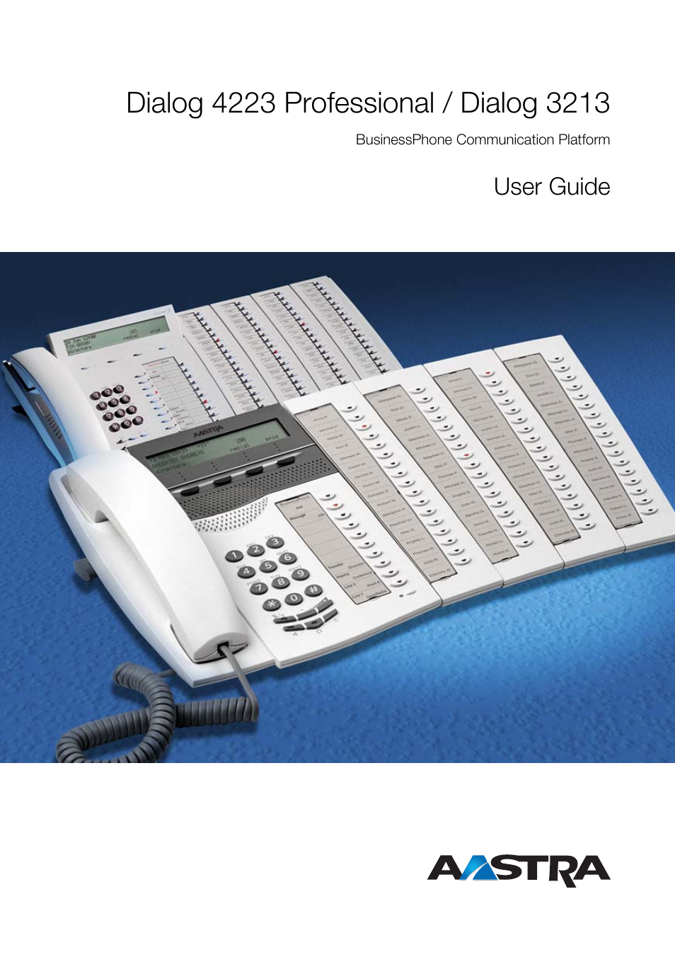 AASTRA 4223 Professional for BusinessPhone User Guide User Manual | 138 pages