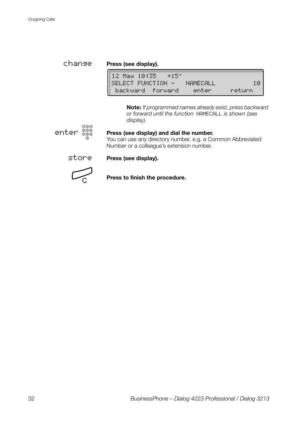 AASTRA 4223 Professional for BusinessPhone User Guide User Manual | Page 32 / 138