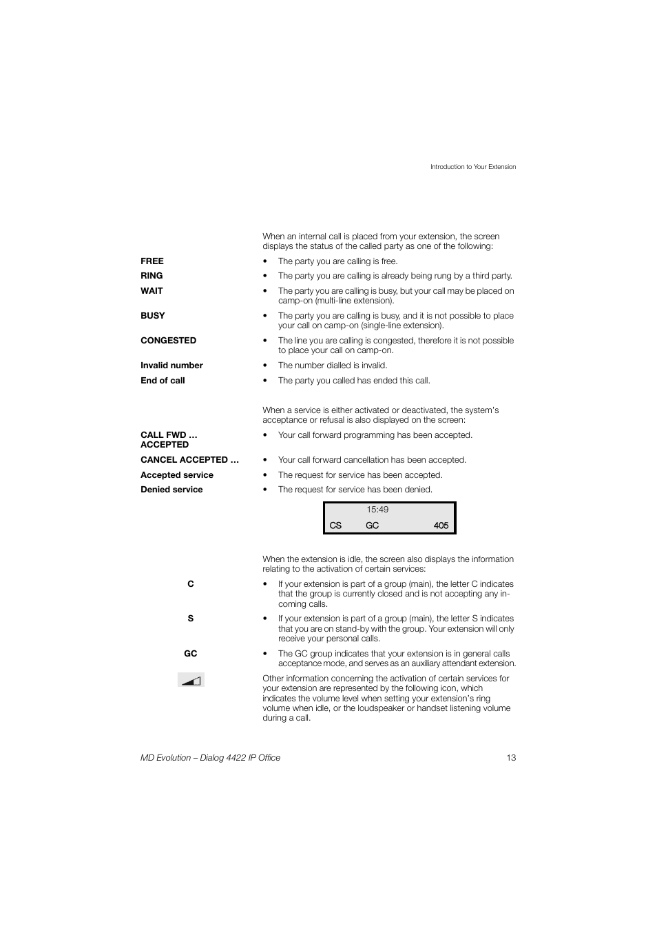 AASTRA 4422 IP Office for MD Evolution User Guide User Manual | Page 13 / 151