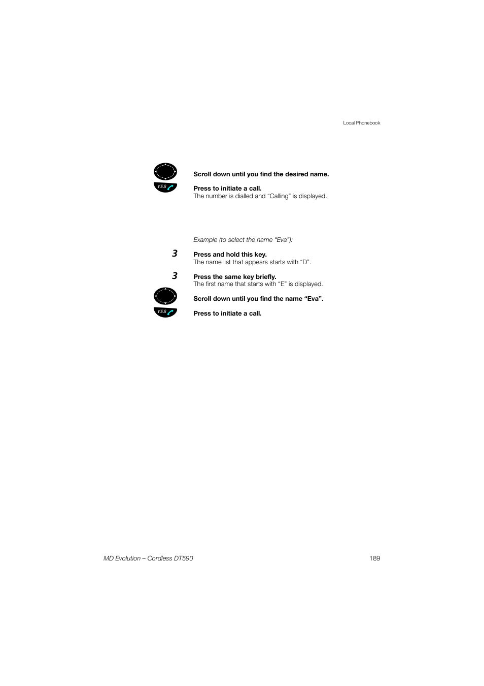 AASTRA DT590 for MD Evolution User Guide EN User Manual | Page 59 / 166