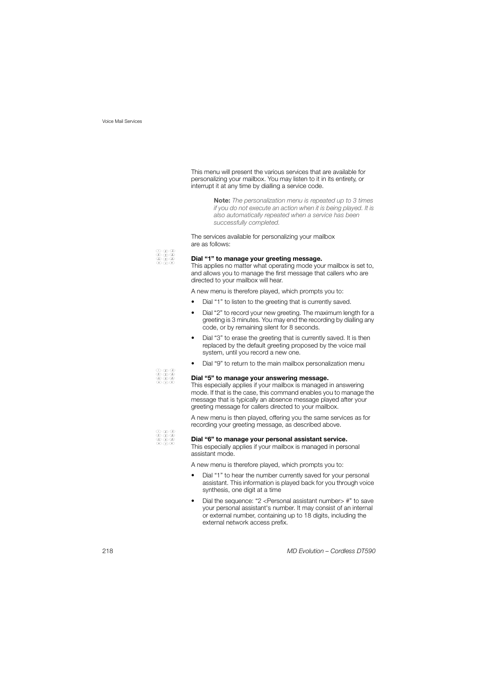 AASTRA DT590 for MD Evolution User Guide EN User Manual | Page 88 / 166