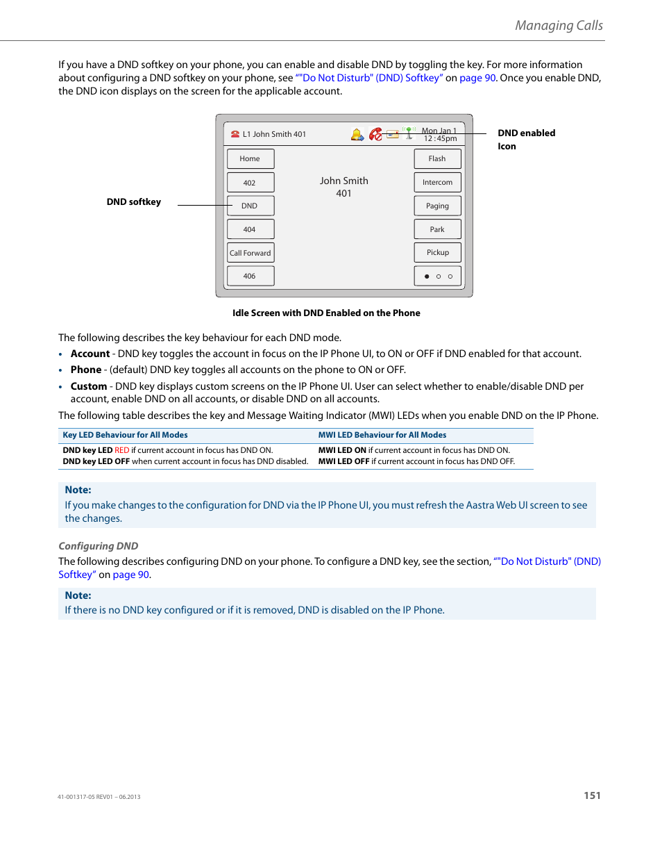 Managing calls | AASTRA 6739i User Guide EN User Manual | Page 157 / 214