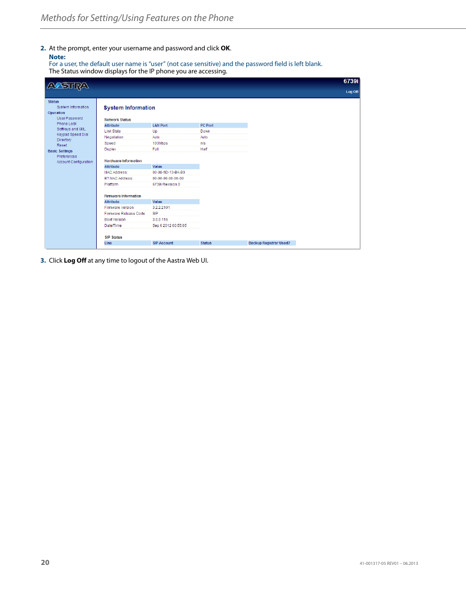 Methods for setting/using features on the phone | AASTRA 6739i User Guide EN User Manual | Page 26 / 214