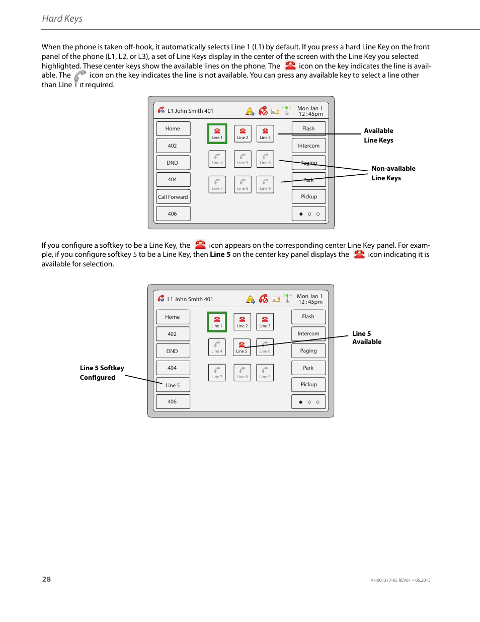 Hard keys | AASTRA 6739i User Guide EN User Manual | Page 34 / 214
