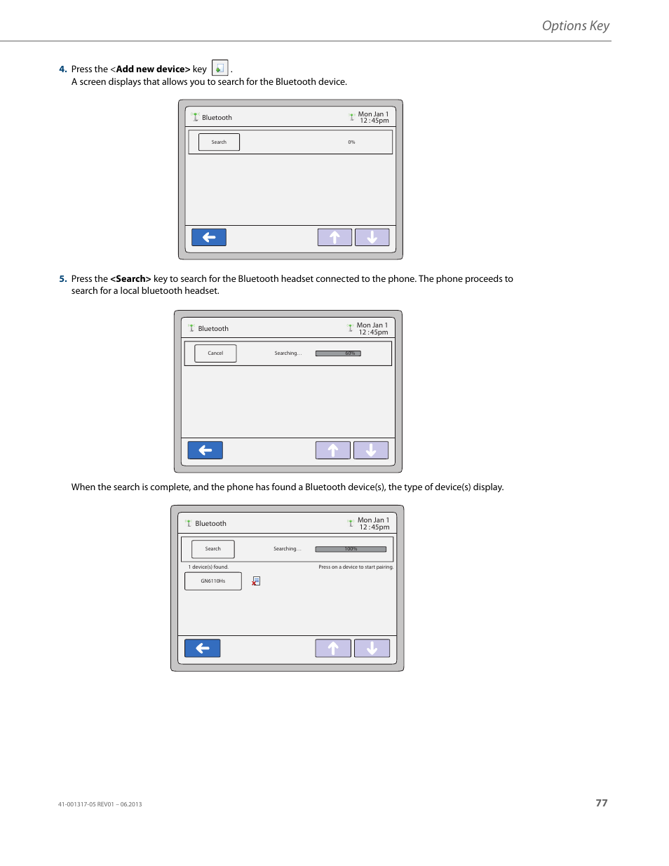 Options key | AASTRA 6739i User Guide EN User Manual | Page 83 / 214