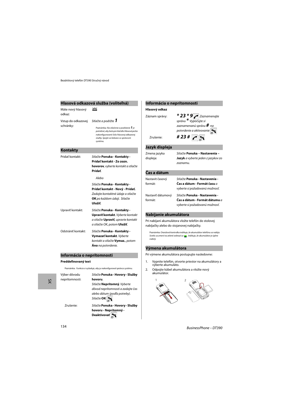AASTRA DT390 for BusinessPhone Quick Reference Guide User Manual | Page 134 / 160