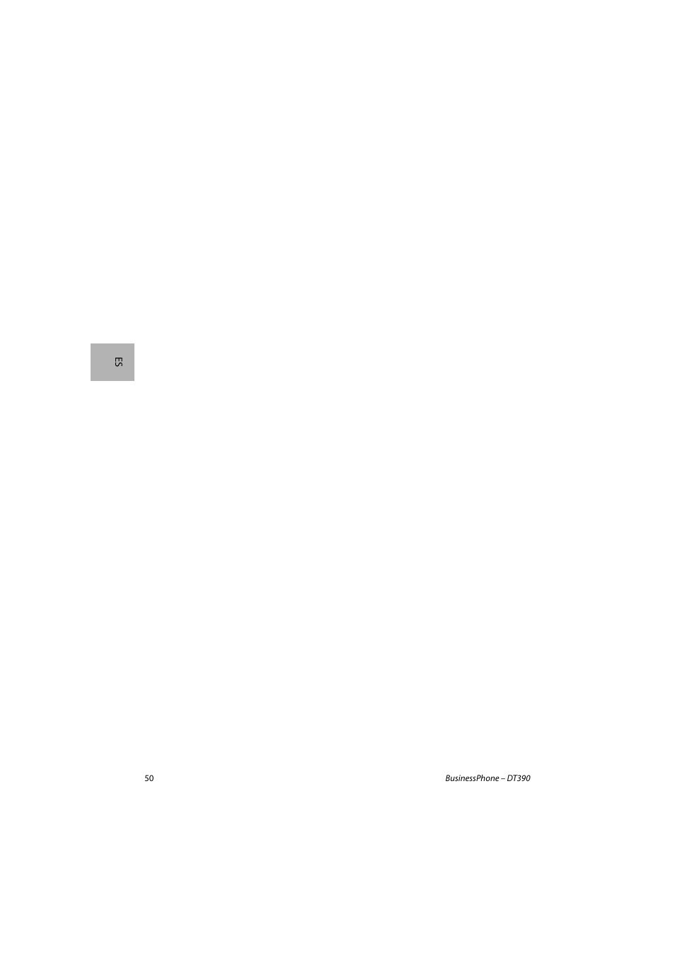 AASTRA DT390 for BusinessPhone Quick Reference Guide User Manual | Page 50 / 160