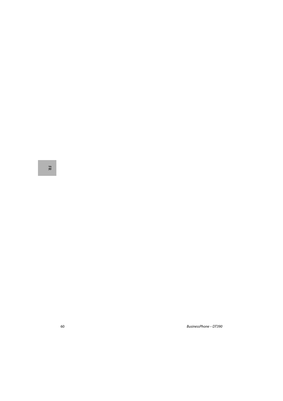 AASTRA DT390 for BusinessPhone Quick Reference Guide User Manual | Page 60 / 160