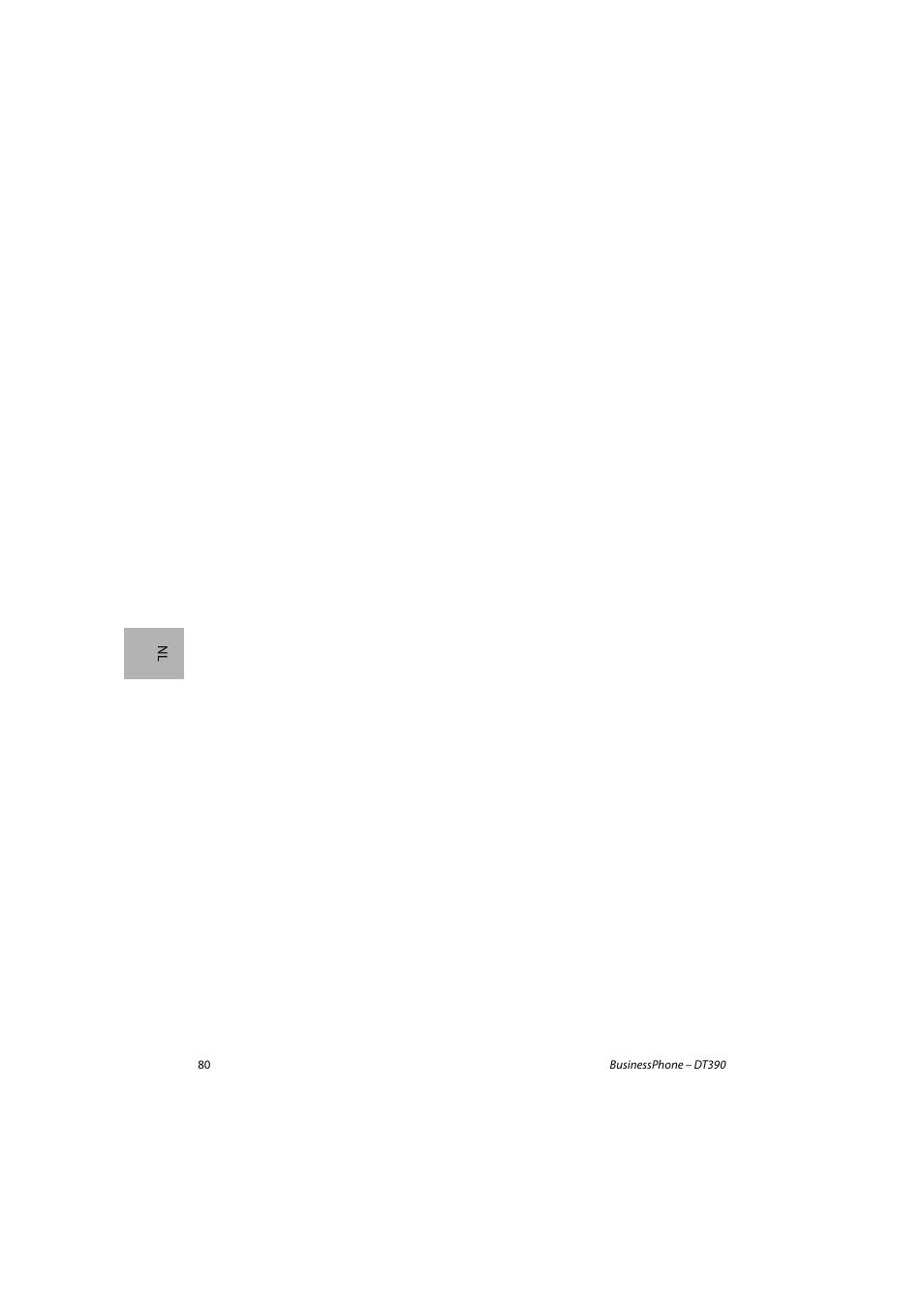 AASTRA DT390 for BusinessPhone Quick Reference Guide User Manual | Page 80 / 160