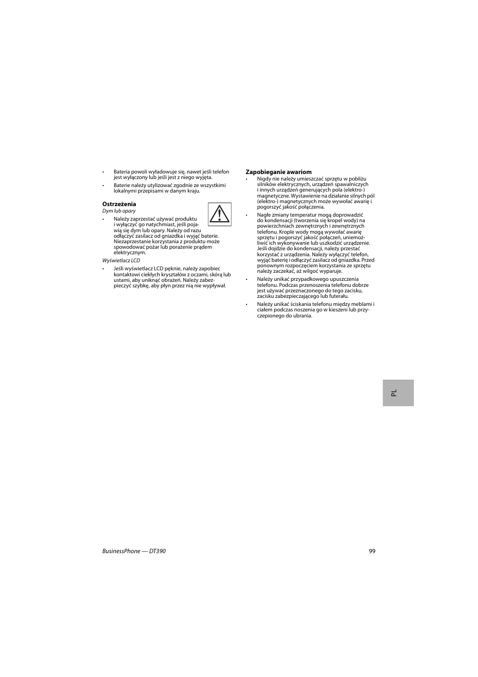 AASTRA DT390 for BusinessPhone Quick Reference Guide User Manual | Page 99 / 160