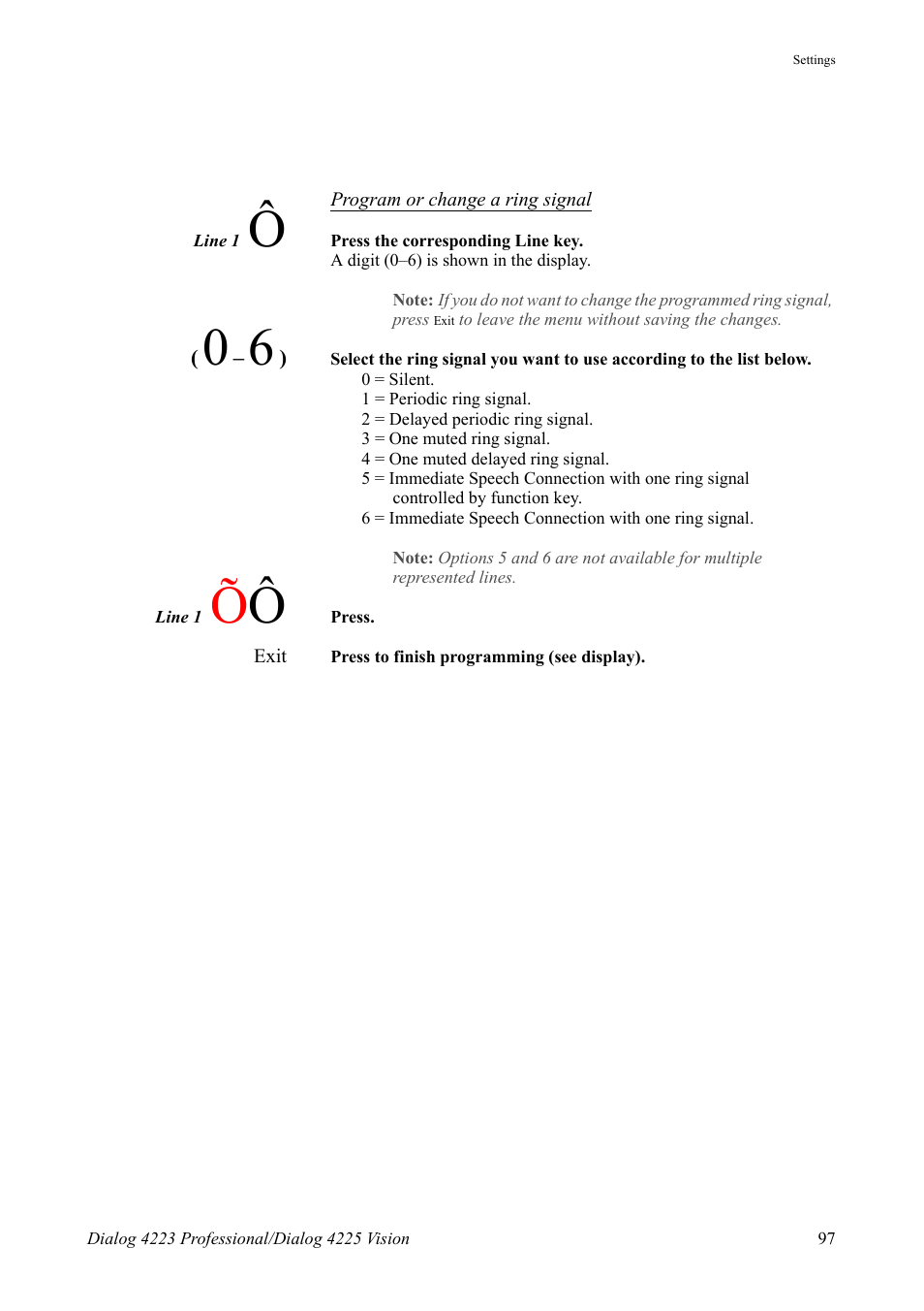 AASTRA 4225 Vision for MX-ONE (TSE) User Guide EN User Manual | Page 97 / 132