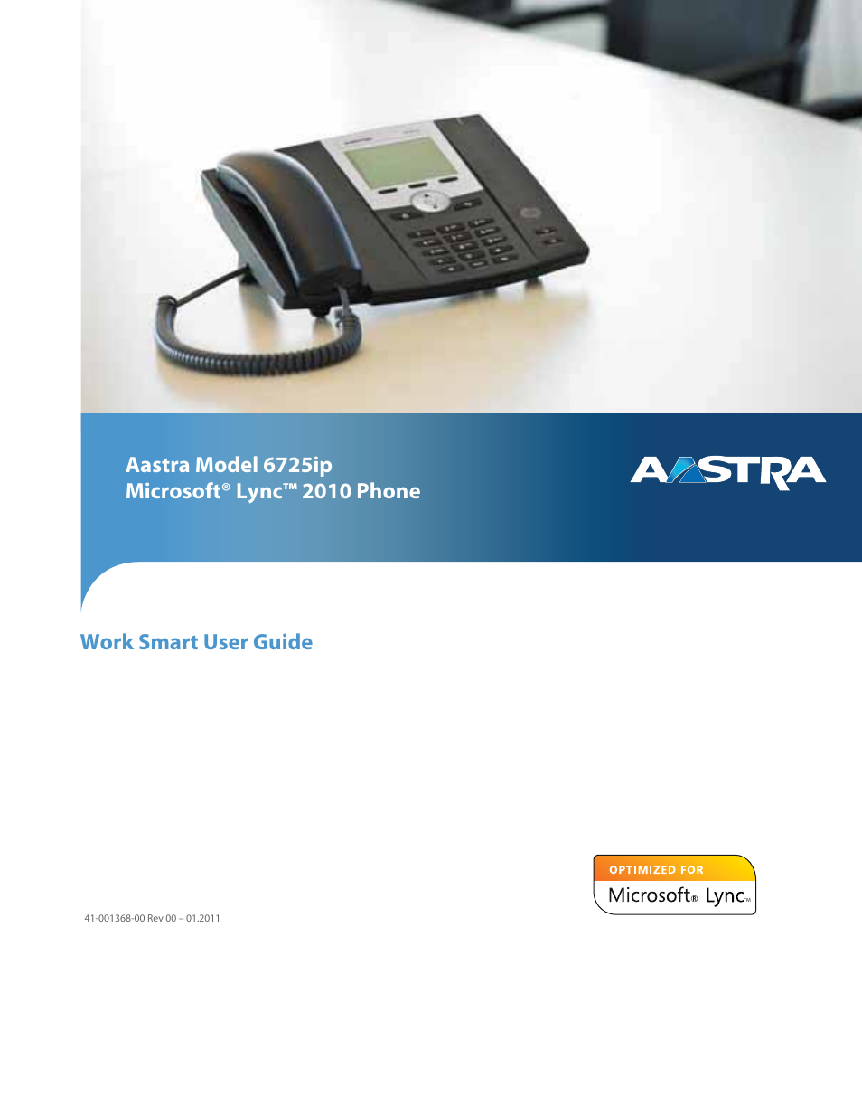 AASTRA 6725ip User Guide EN User Manual | 16 pages