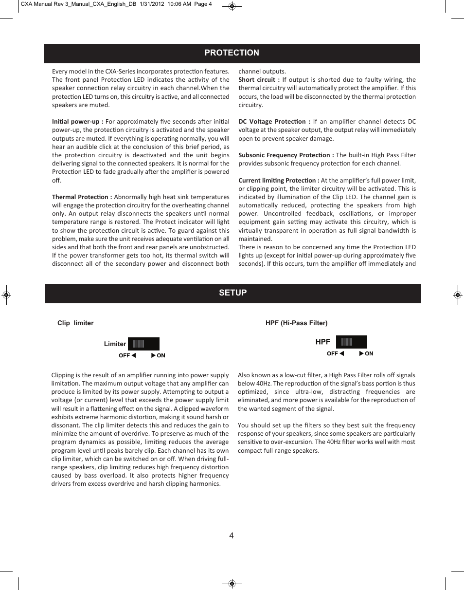 Cerwin-Vega CXA-10 Manual User Manual | Page 6 / 9