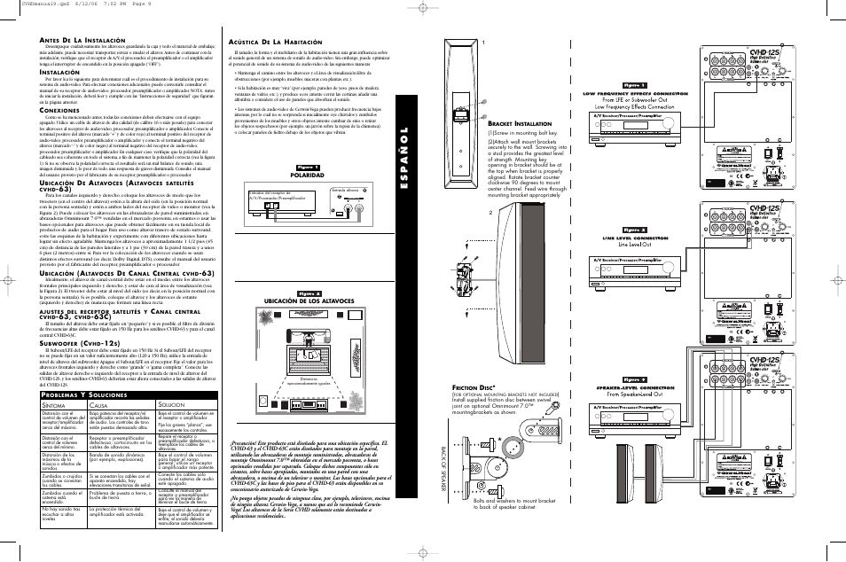 Esp añol, 63c) | Cerwin-Vega CVHD 2.1 Manual multi User Manual | Page 5 / 6