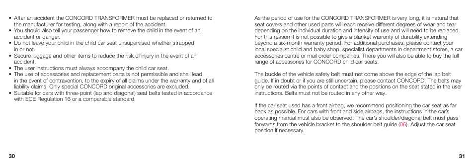 Concord TRANSFORMER T INSTRUCTION MANUAL User Manual | Page 6 / 17