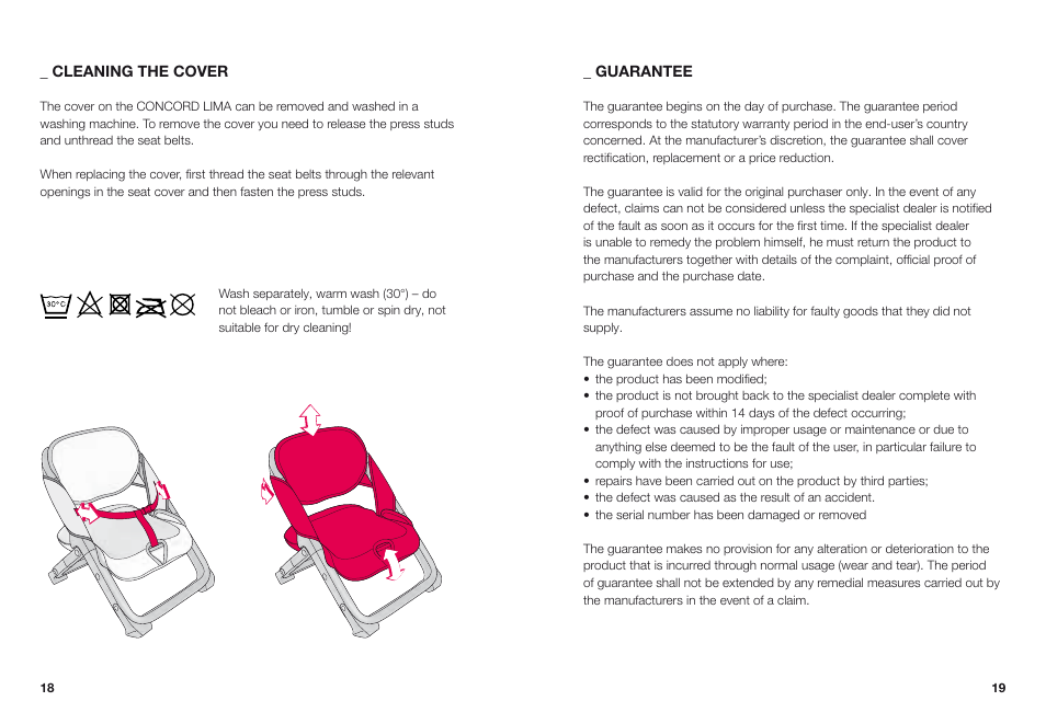 Concord LIMA INSTRUCTION MANUAL User Manual | Page 7 / 10