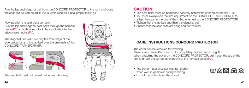 Caution | Concord TRANSFORMER PRO INSTRUCTION MANUAL User Manual | Page 11 / 19