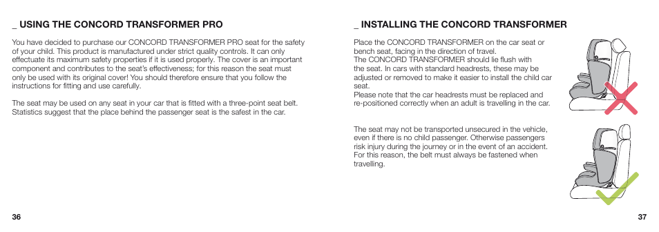 Concord TRANSFORMER PRO INSTRUCTION MANUAL User Manual | Page 7 / 19