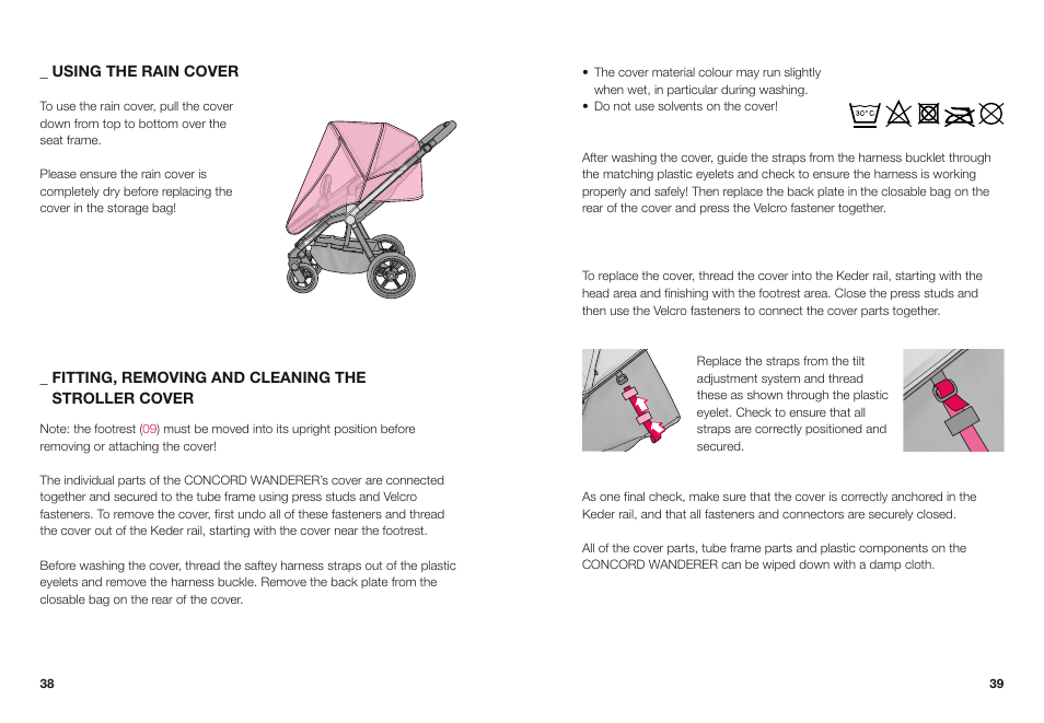 Concord WANDERER INSTRUCTION MANUAL User Manual | Page 12 / 14