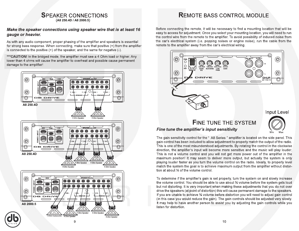 DB Drive A8 2000.5 User Manual | Page 6 / 8