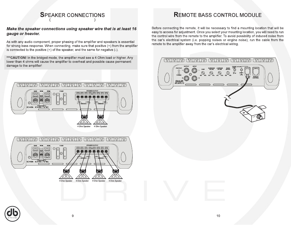 DB Drive A6 2800.1D User Manual | Page 6 / 8